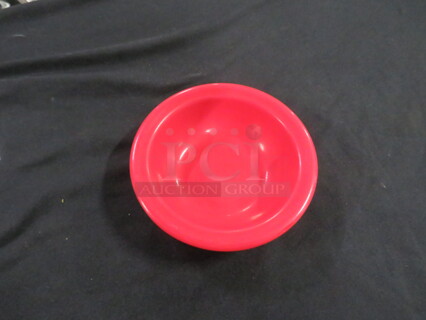 Red Melamine Carlisle Salsa/Monkey Bowl. 12XBID