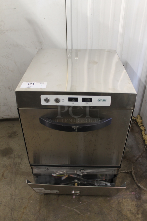 BRAND NEW SCRATCH AND DENT! 2022 Noble Commercial Stainless Steel  Warewashing Machine With 2 Dish Crates. 230V - Image 2 of 12