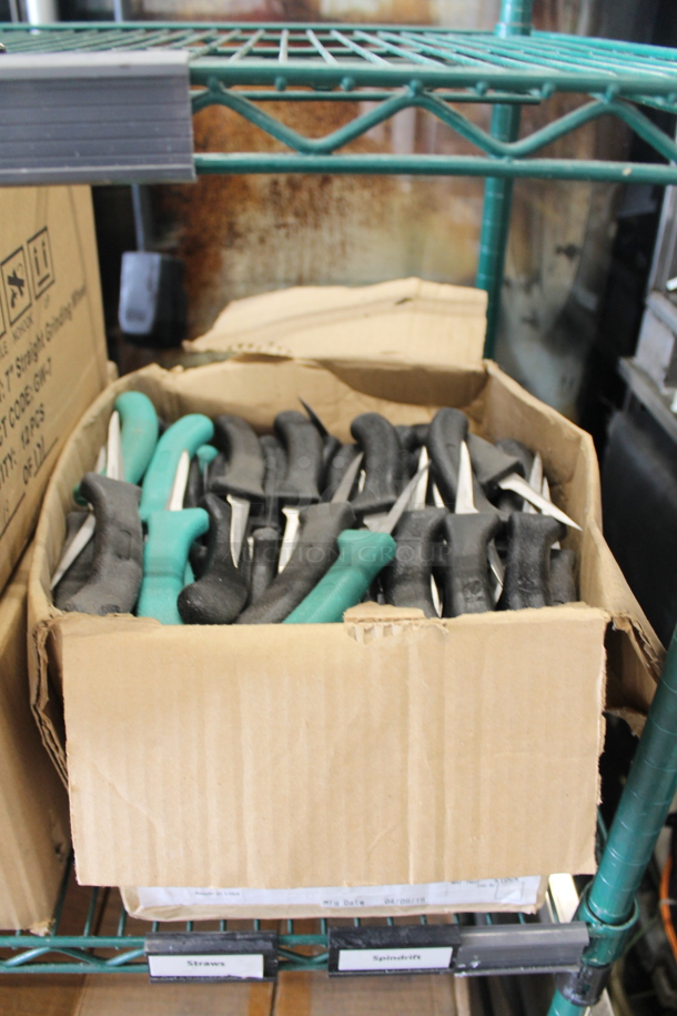 80 SHARPENED Stainless Steel Poultry Knives. 80 Times Your Bid! - Image 1 of 2