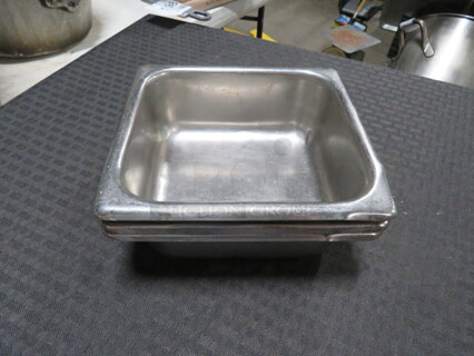 1/6 Size 2.5 Inch Deep Hotel Pan. 4XBID