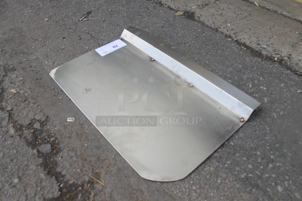 Stainless Steel Side Splash Guard. - Image 3 of 3