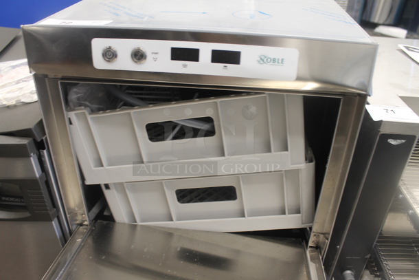 BRAND NEW SCRATCH AND DENT! 2022 Noble 495HTGW22 Stainless Steel Commercial Undercounter Glass Washer. 208-240 Volts, 1 Phase. - Image 5 of 6