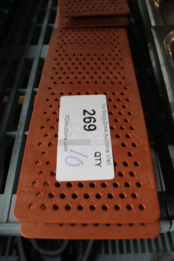 10 Orange Silform Speed Oven Risers. 12x5x1. 10 Times Your Bid! - Image 3 of 3