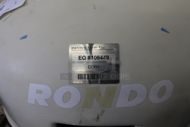 Rondo Metal Commercial Floor Style Dough Divider. 240 Volts, 3 Phase. - Image 6 of 6