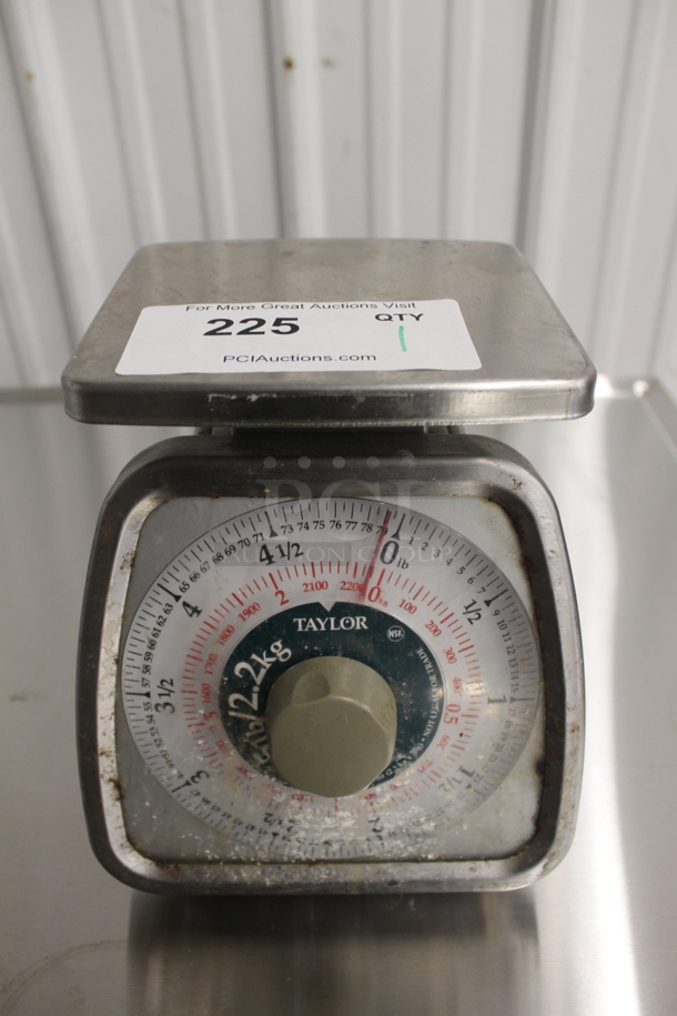 Taylor Stainless Steel Portion Control Scale.