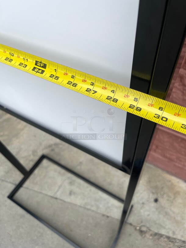 20 inch x 15 inch  Invisi-Guide Poster Board Black - Image 4 of 6