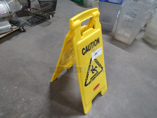 One Caution Triangle.