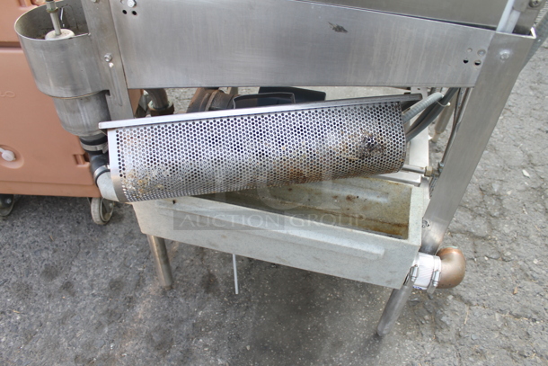 Auto-Chlor A5 Commercial Stainless Steel Dishwasher With Washmate And Drymate Detergents On Galvanized Legs. 115V.  - Image 9 of 12