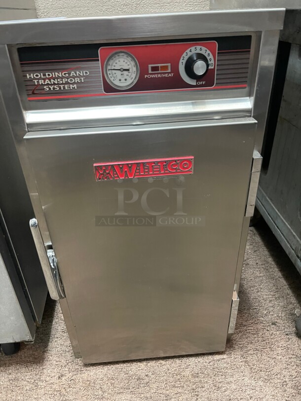 Working! Winco  Power Heat Half Height Mobile Insulated Commercial Heater Proofer Cabinet 120 Volt NSF Tested and Working! - Image 8 of 8