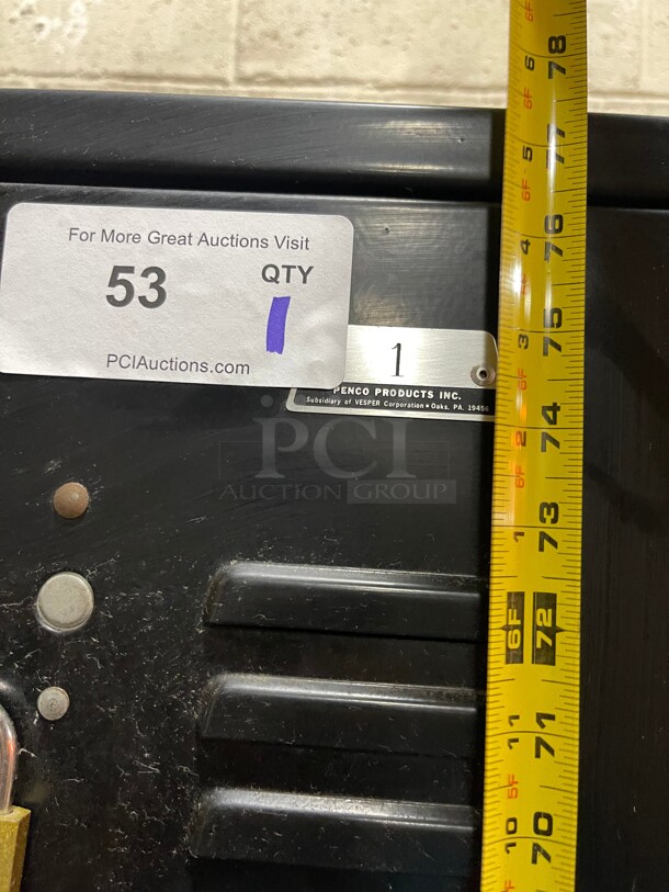 Commercial Employee Lockers Black Color NSF Great For Any Restaurant Kitchen - Image 6 of 6