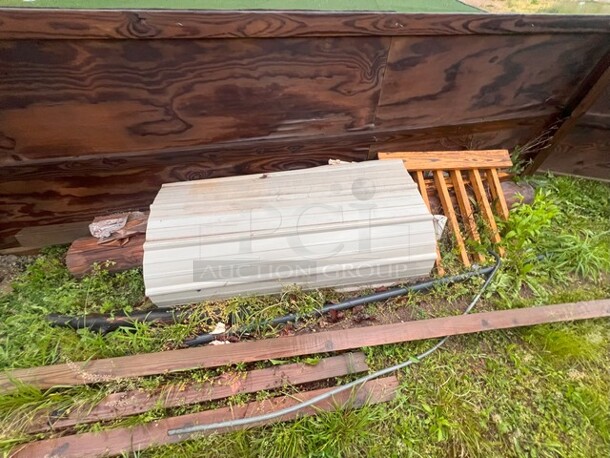 Excess Treated Lumber Behind Field Fence Line
Sponsor Signs Not Included

BUYER REMOVAL 
**LABOR FOR REMOVAL ADDITIONAL FEE, CONTACT MISSOURI DIVISION FOR LABOR QUOTE OR ADDITIONAL QUESTIONS. - Image 2 of 3
