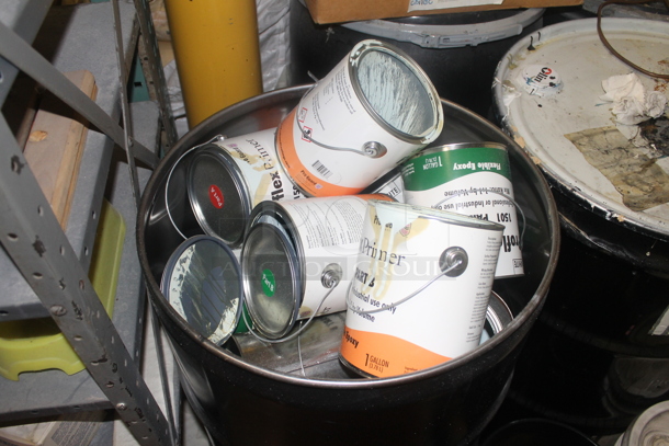 ALL ONE MONEY! Lot of Various Items Including Metal Barrels and Poly Buckets. BUYER MUST REMOVE. - Image 3 of 10