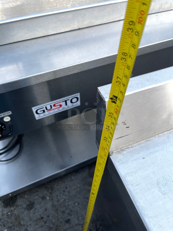 Nice! True Worktop Refrigerated Cooler With Back Splash NSF 115 Volt Tested and Working! - Image 8 of 8