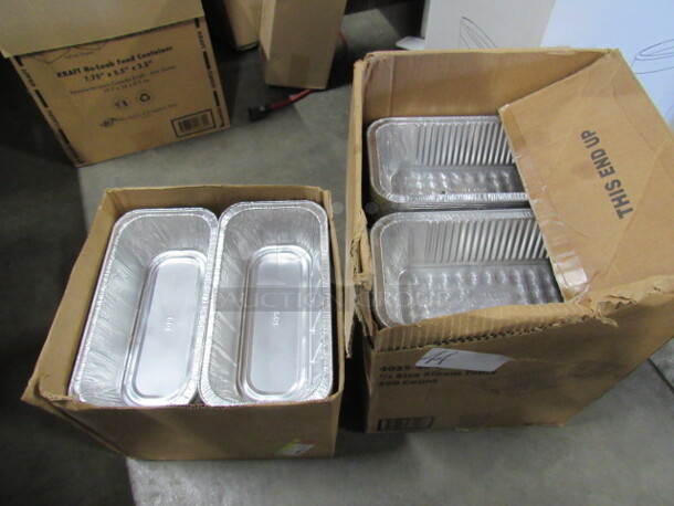 One Mega Lot Of NEW Disposable 1/3 Size Pans.