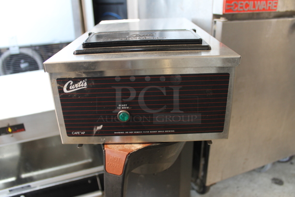 Curtis CAFE0AP10A000 Stainless Steel Commercial Countertop Coffee Machine w/ Poly Brew Basket. 120 Volts, 1 Phase. - Image 4 of 8