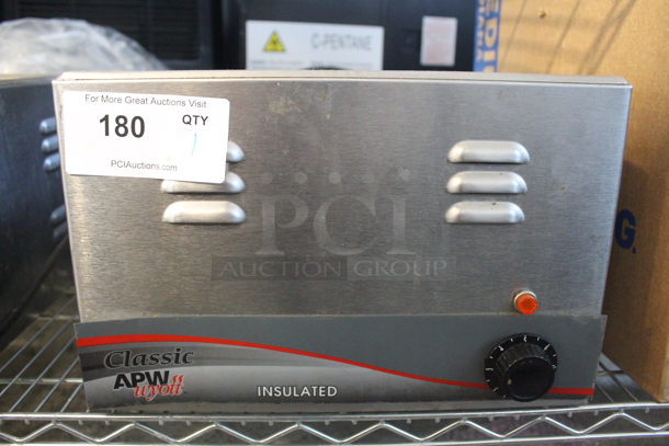 APW Wyott W-3Vi Stainless Steel Commercial Countertop Food Warmer. 120 Volts, 1 Phase. Tested and Working! - Image 2 of 6