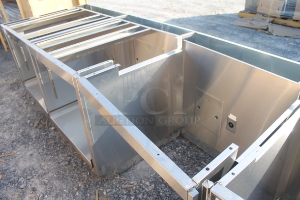 BRAND NEW! Stainless Steel Counter Frame w/ Under Shelf. - Image 6 of 8