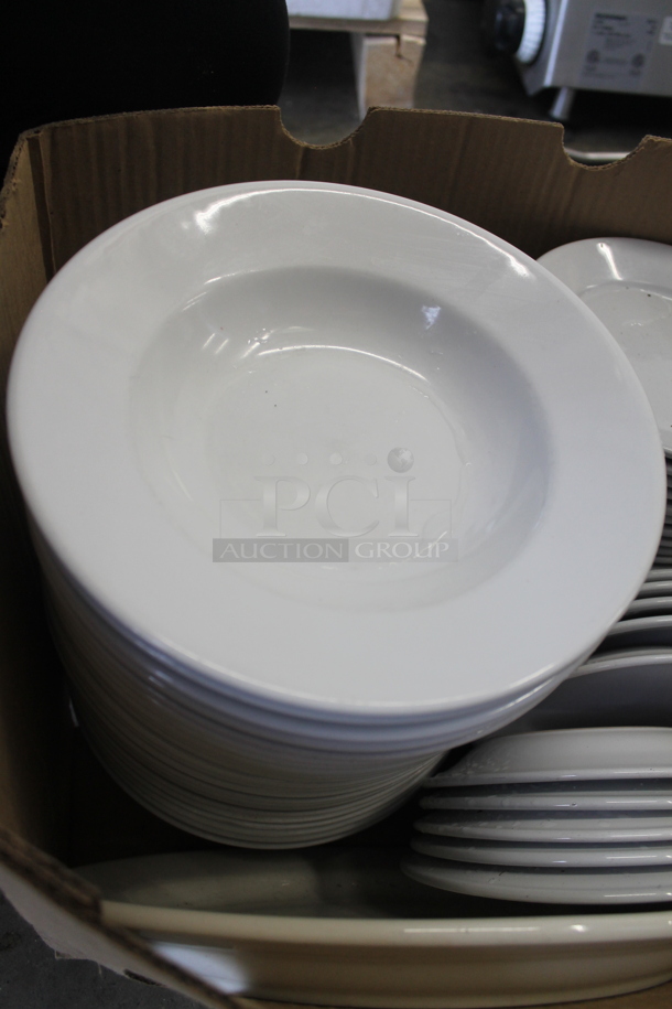 ALL ONE MONEY! Lot of Various Items Including White Plates and Pasta Plates - Image 4 of 4