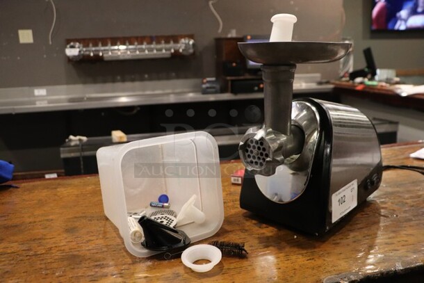Home Geek Meat Grinder W/Acessories
Model# HM010-MG  - Image 2 of 3