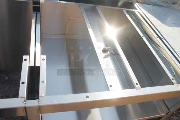 BRAND NEW! Stainless Steel Counter Frame w/ Under Shelf. - Image 6 of 9