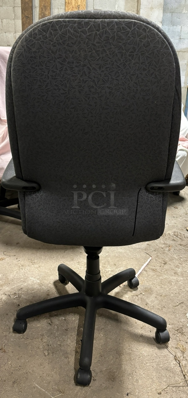 Swivel Adjustable Office Chairs, 4 x Bid - Image 2 of 2
