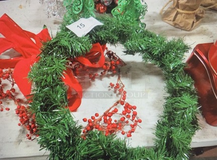 One Lot Of Assorted Wreaths.