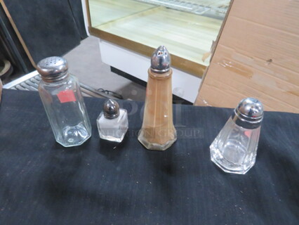 One Mega Lot Of Assorted Salt/Pepper Shakers. 