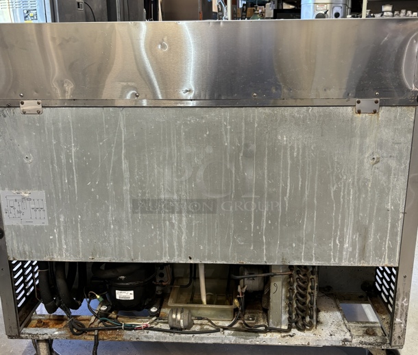 Turbo Air 48" 2 Dr. Refrigerated Prep Table, 115V, Tested & Working! - Image 4 of 4