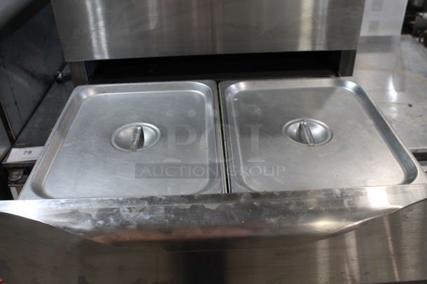 2017 Alto Shaam 500-2D Stainless Steel Commercial Countertop 2 Drawer Warming Drawer. 120 Volts, 1 Phase. Tested and Working! - Image 3 of 5