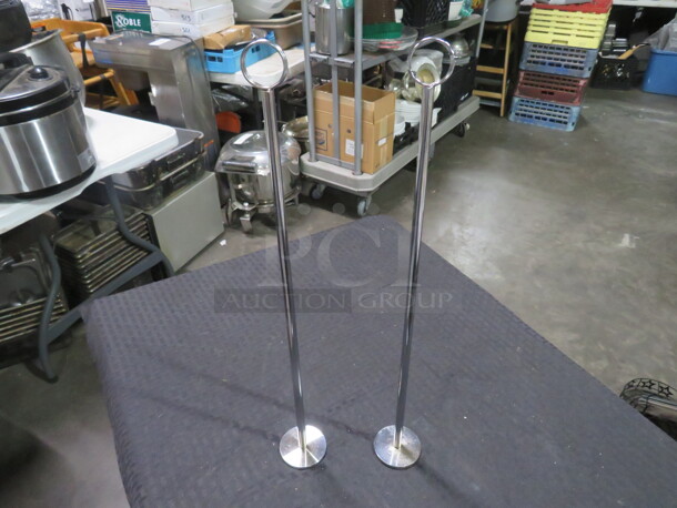 18 Inch Menu And Card Holder. 2XBID - Image 1 of 1