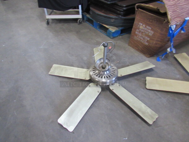 One 5 Blade HUNTER Ceiling Fan.