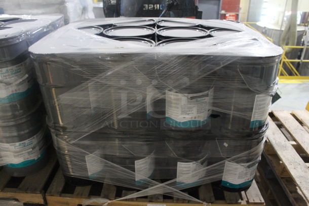 ALL ONE MONEY! PALLET LOT OF 24 Barrels of Moisture Cure Liquid Rubber. BUYER MUST REMOVE. - Image 1 of 4