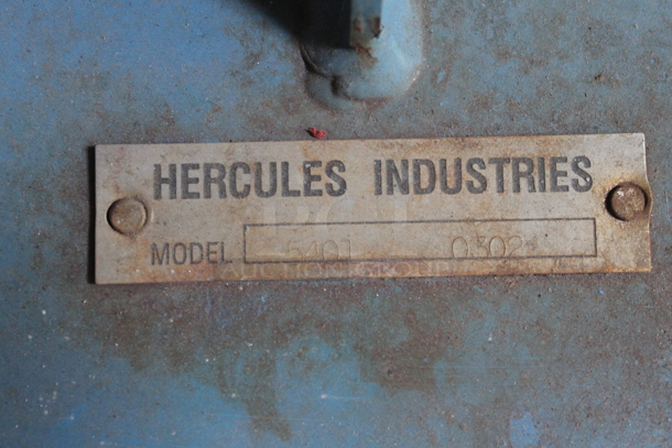 Hercules 5401 0302 Blue Metal Fiber / Steel Strong Drum Lifter. BUYER MUST REMOVE. - Image 5 of 5
