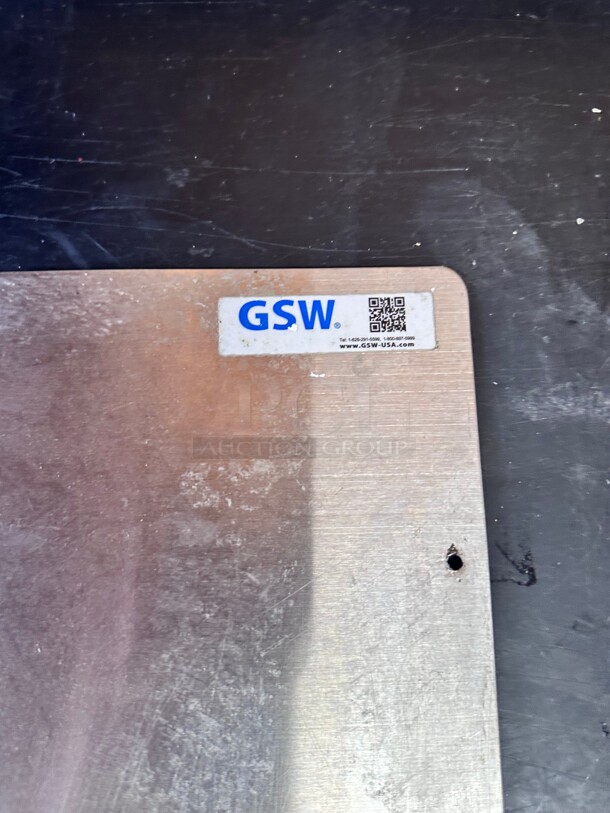 New! GSW Removable Splash Guard for 1 inch Wide Fryers, Stainless Steel  NSF - Image 3 of 6