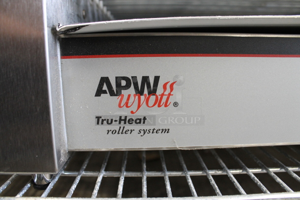 BRAND NEW SCRATCH AND DENT! APW Wyott HR-50 Stainless Steel Commercial Countertop Hot Dog Roller. 120 Volts, 1 Phase. Tested and Working! - Image 6 of 8