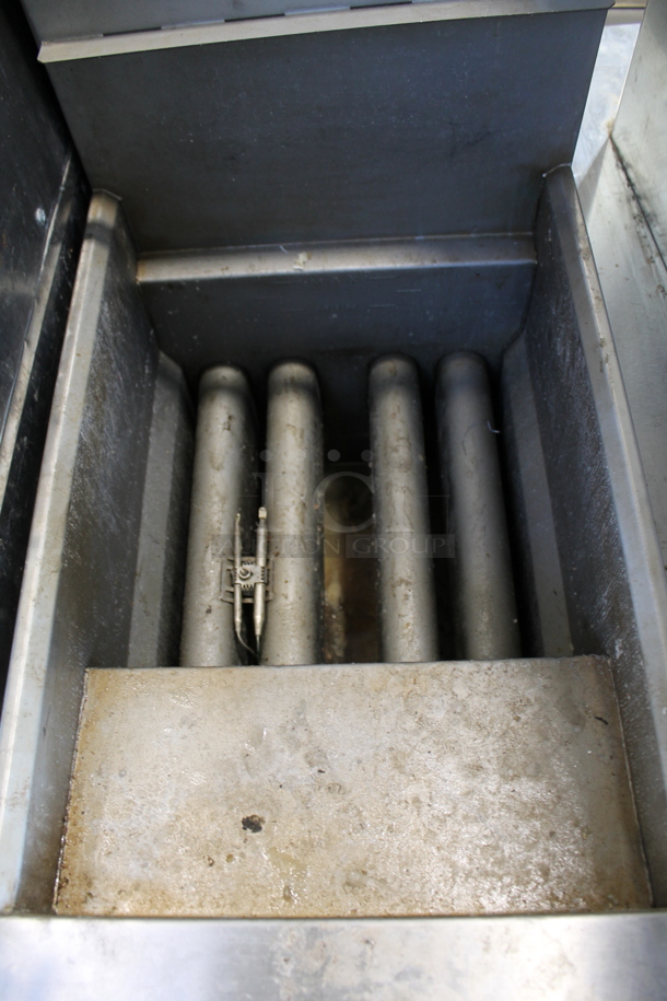 2022 Sierra Frystar500 Stainless Steel Commercial Floor Style Natural Gas Powered Deep Fat Fryer. 30,000 BTU.  - Image 2 of 6