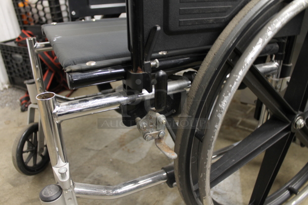 Quicke Breezy BZ-0347334 Black Wheelchair. - Image 9 of 9