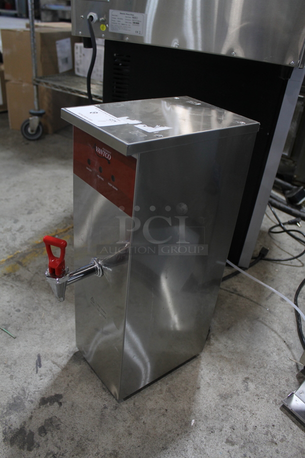 Avantco 177HWDA2 Stainless Steel Commercial Countertop 2 Gallon Hot Water Dispenser. 120 Volts, 1 Phase.  - Image 3 of 6