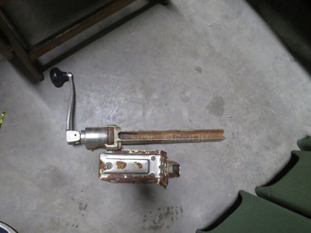One Edlund 10lb Can Opener With Bracket. - Image 1 of 1