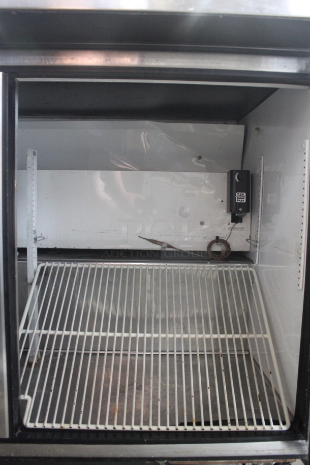 True TUC-72 Stainless Steel Commercial 3 Door Undercounter Cooler on Commercial Casters. 115 Volts, 1 Phase. Tested and Working! - Image 7 of 8