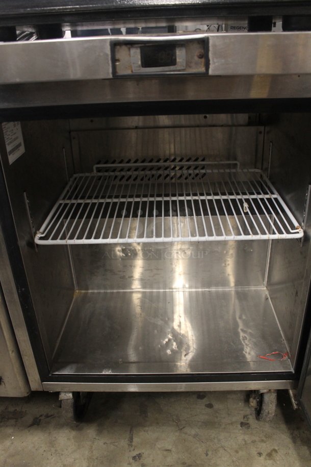 2015 Atosa MGF8405 Stainless Steel Commercial Single Door Undercounter Cooler on Commercial Casters. 115 Volts, 1 Phase. Tested and Working! - Image 5 of 6