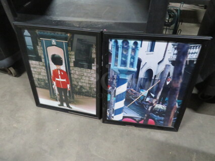17.5X22 Framed Pictures. 2XBID