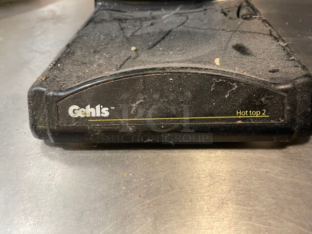 GEHLS HT2 Commercial Dispenser Nacho Cheese Sauce Machine Warmer Hot Top 2 Black 115 Volt Missing Dispenser  - Image 5 of 9