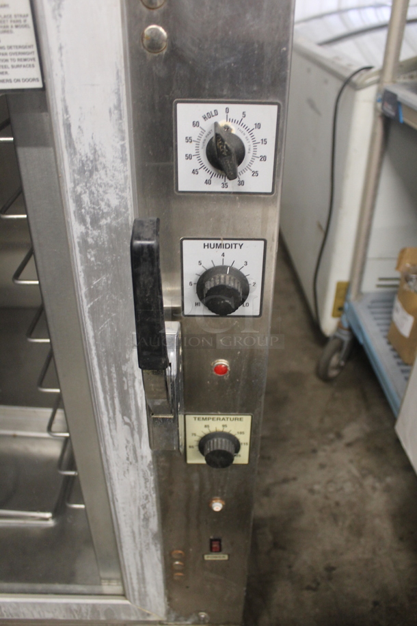 DeLuxe CR-2-3S Stainless Steel Commercial Bakery Oven Proofer on Commercial Casters. 120/208 Volts, 3 Phase.  - Image 5 of 8