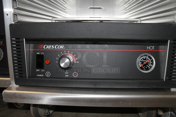 Cres Cor 1254 055 Metal Commercial Single Door Reach In Holding Cabinet on Commercial Casters. 120 Volts, 1 Phase. Tested and Working! - Image 5 of 6