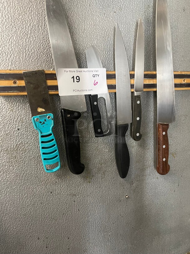 Assorted Commercial Cutting Knife NSF Comes With Magnetic Holder - Image 7 of 7