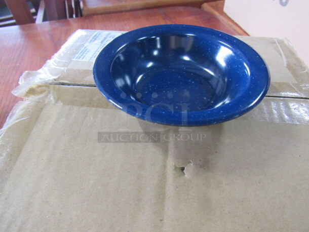 NEW Carlisle 4.75oz Blue Fruit Bowl. 12XBID