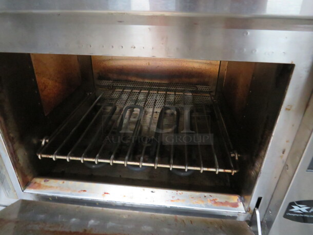 One Menumaster Xpress High Speed Commercial Oven. Model# MXP220. 208/230 Volt. 25X27X20 - Image 2 of 2