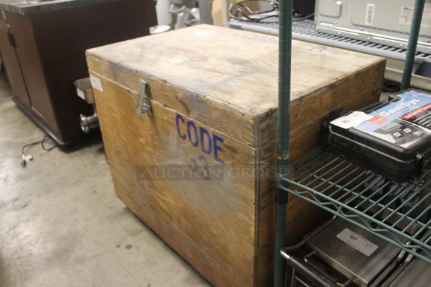Wooden Crate. - Image 3 of 4