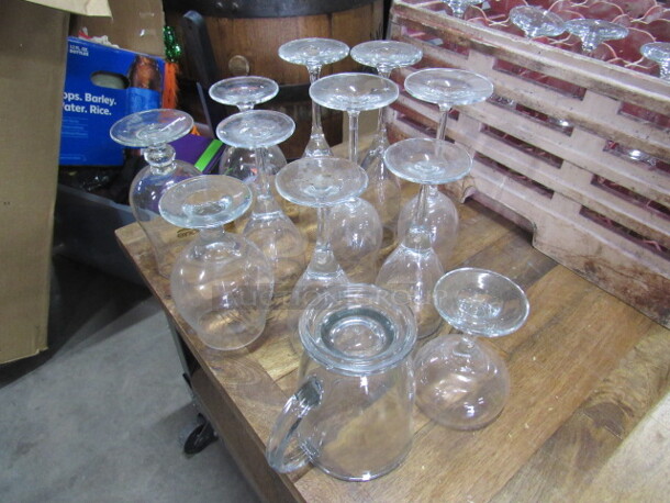 Assorted Glasses. 12XBID